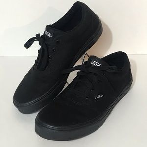 Vans All Black Shoes Women’s 8.5